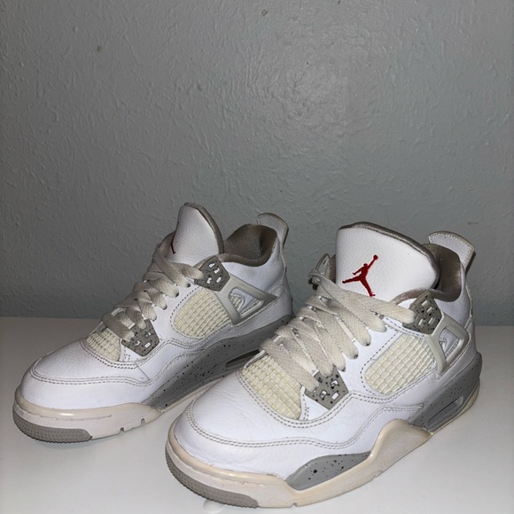 Jordan 4s white Oreos size 5 - Picture 4 of 7